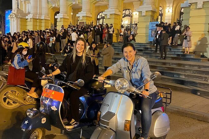 Amazing Vespa Night Tour For Food Lover - Why a Vespa Is a Smart Way to See Hanoi at Night