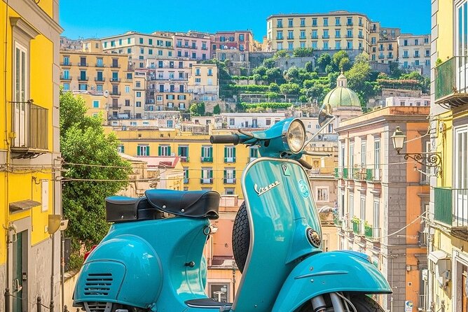 Audioguided Vespa Tour of Naples (Vespa with driver) - Riva Fiorita brings the ride to its scenic finish
