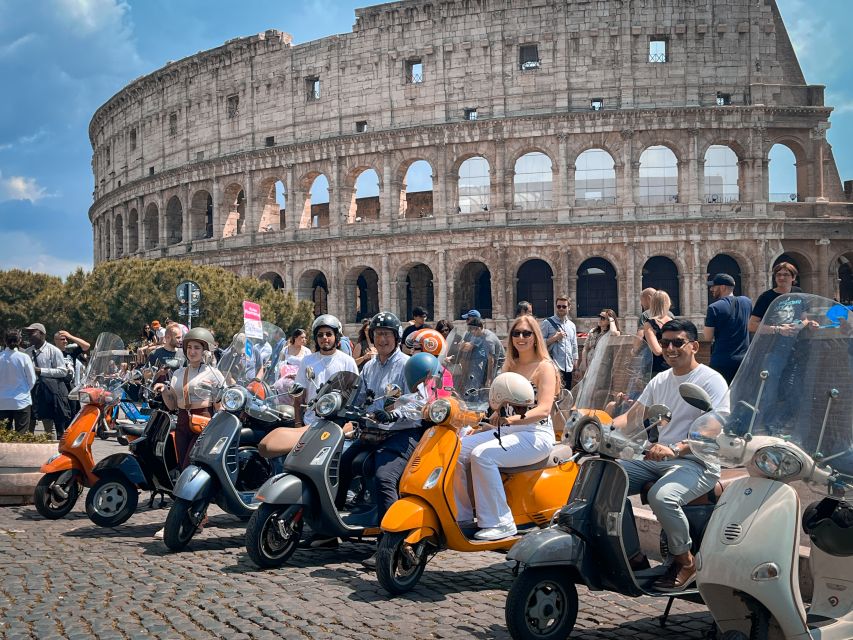 Authentic Rome Vespa Tour /See the Eternal City Like a Local - The pickup and first stretch of the ride