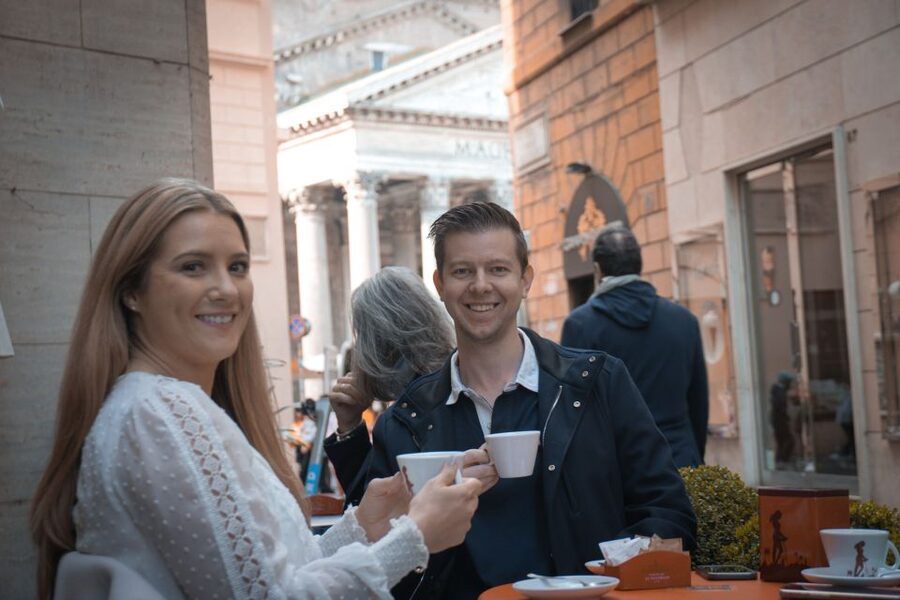 Authentic Rome Vespa Tour /See the Eternal City Like a Local - Coffee at a high point in Rome
