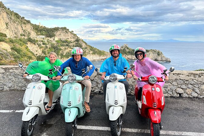 Authentic Vespa Tour of Amalfi Coast : Positano & Ravello visit - The essential points at a glance
