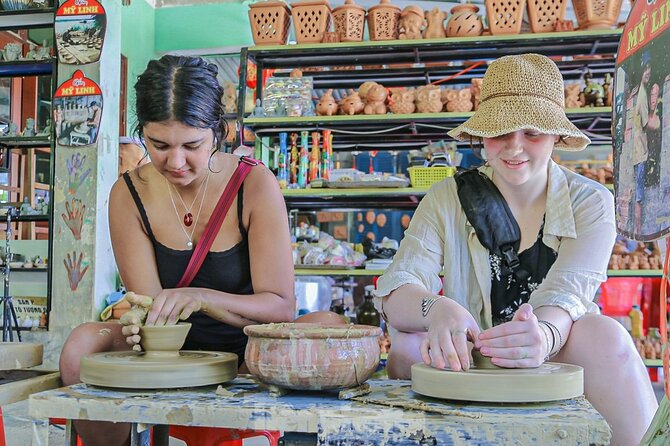 Bat Trang Ceramic Village Half-day Vespa Tour from Hanoi - From Hanoi streets to the Red River