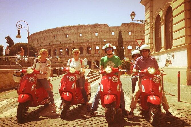 Beautiful Roma Tour on Vespa with Driver - Imperial roads and the Roman stadium