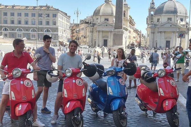 Beautiful Roma Tour on Vespa with Driver - St. Peter’s Basilica as an optional stop