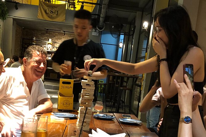 Bia & Bites - Saigon Craft Beer on Vintage Vespa with Dinner - District 3, street drinking culture and your own beer