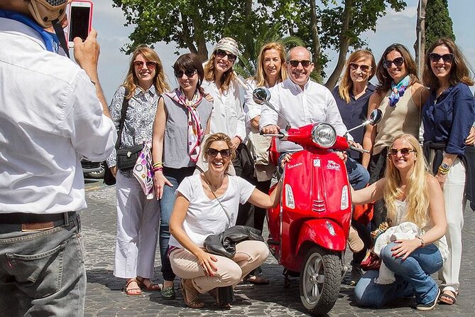 Castelli Romani Tour by Vespa - The Appian Way, where the ride becomes the attraction