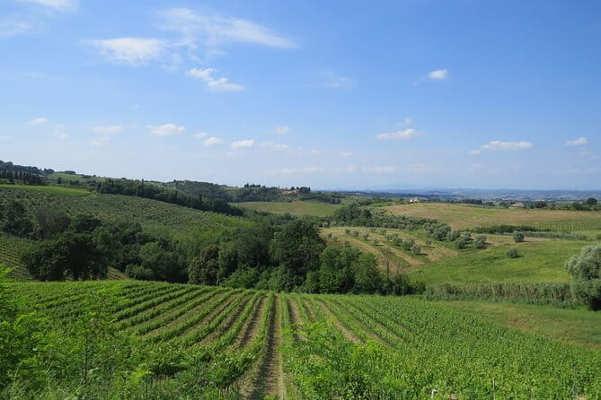 Chianti Hills: App‑Guided e‑Vespa Tour + Lunch in Greve - Riding the electric Vespa from Florence