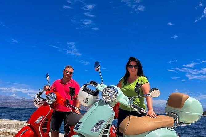 Corfu 300cc Vespa Scooter Rental - Why a Vespa makes sense in Corfu
