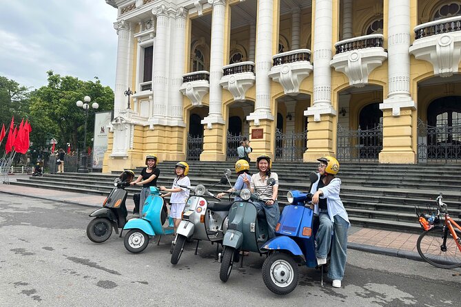Discovery Inside Ha Noi City Tour By Vespa - Hanoi Opera House and the city’s French-era center
