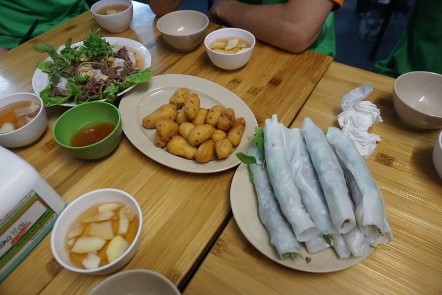 Enjoy Hanoi Like a Local - Vespa & Street Food Tour by Night - Long Bien Bridge and the Red River