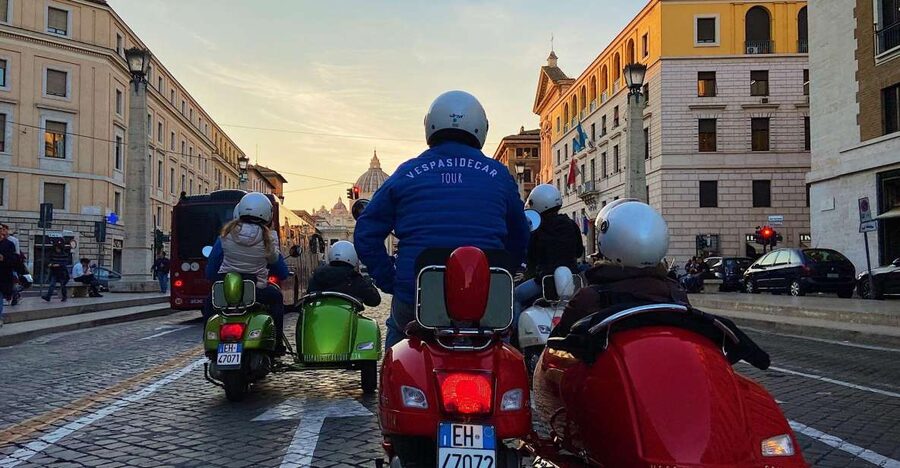 Evening Vespa Sidecar Tour with Gourmet Pizza Tasting - Meeting the Vespa Crew at Piazza della Repubblica