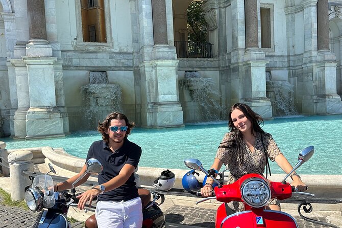 Explore Rome By Vespa - Circus Maximus and the Rose Garden