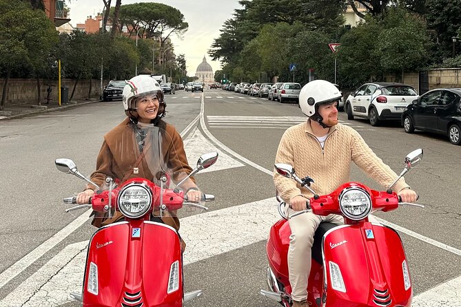 Explore Rome By Vespa - Passing the Altar of Peace and the Vittoriano