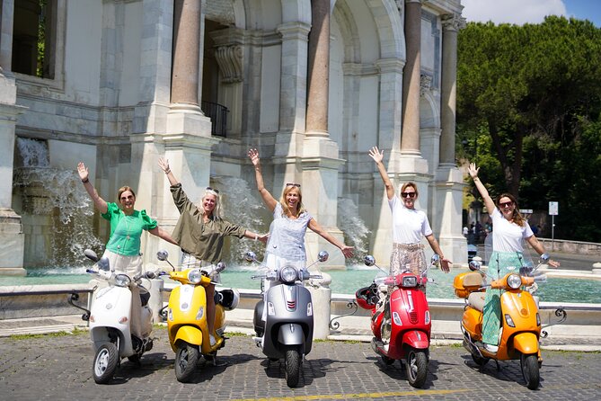 Explore Rome on a Vespa: Uncover the City's Hidden Gems - Starting at the Colosseum