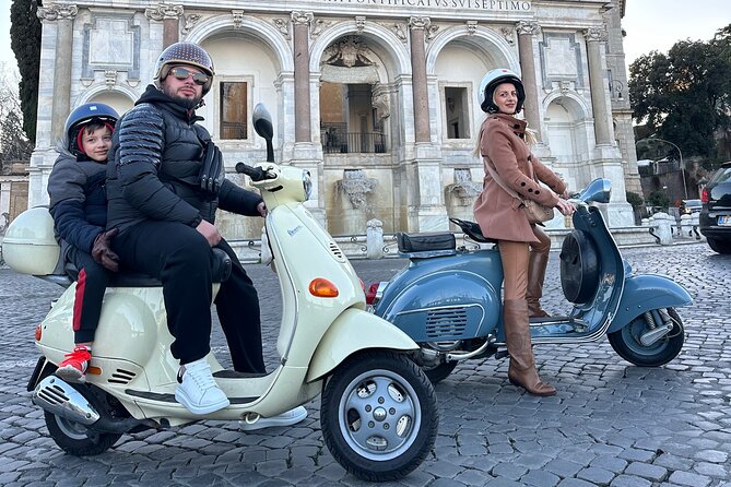 Exploring Rome on a Vintage Vespa Adventure Journey - The Pantheon and Rome’s central squares