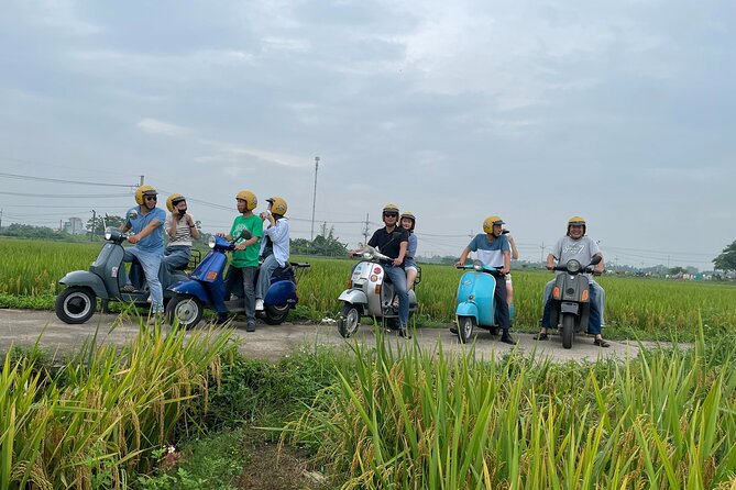 Exploring Vespa Tour Through Little Red River Delta - What riding behind a Vespa is really like