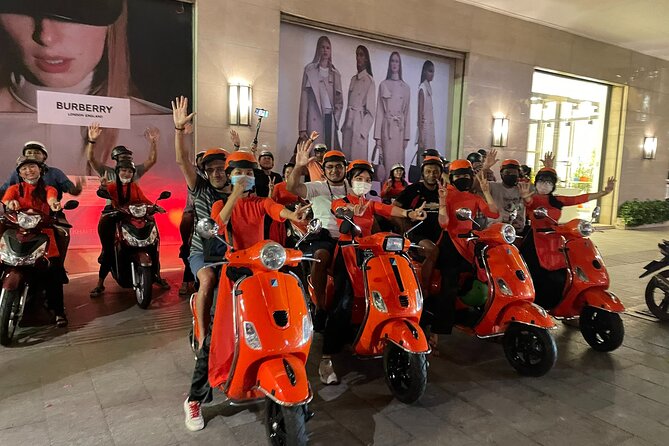 Female Riders Vespa Night Street Food + Train Street food 4 Hours - What the $59 price covers