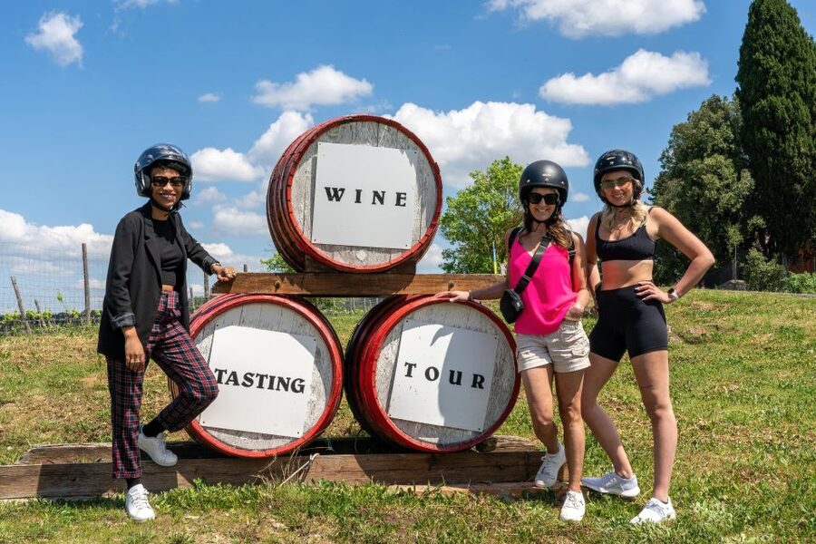 Florence: Chianti Wine Region Vespa or Fiat Topolino Tour - The safety briefing is more important than the glamour