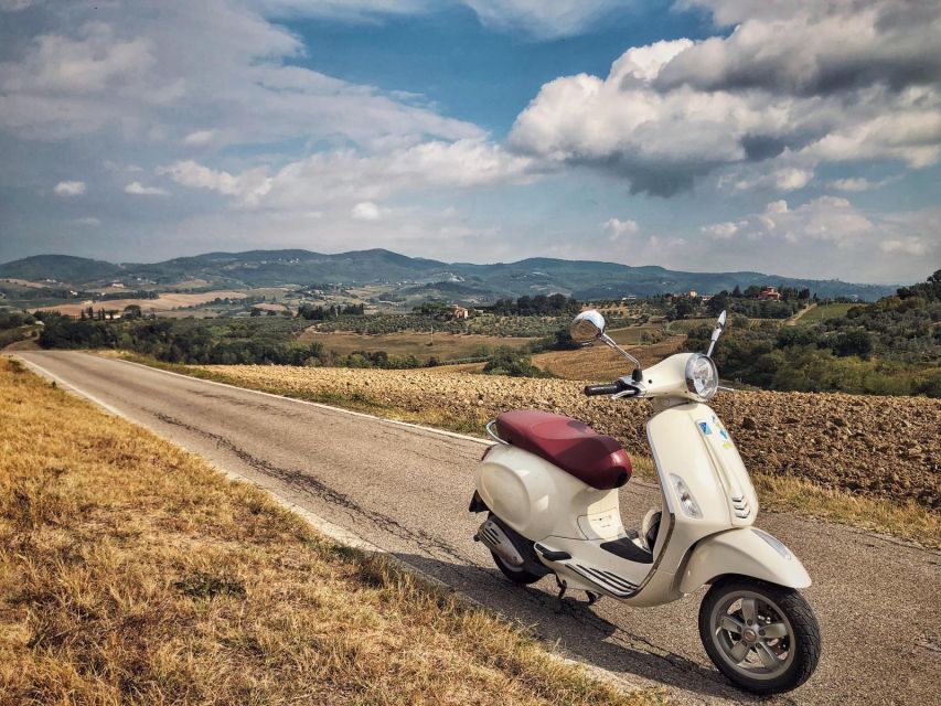 Florence: Full-Day Tuscany Vespa Tour in Chianti - Castello di Poppiano and the Guicciardini Setting