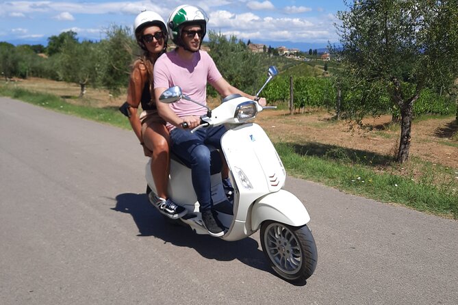 Florence Vespa Tour as a Passenger, max 6 people + Wine Window! - San Miniato al Monte and the quieter viewpoint