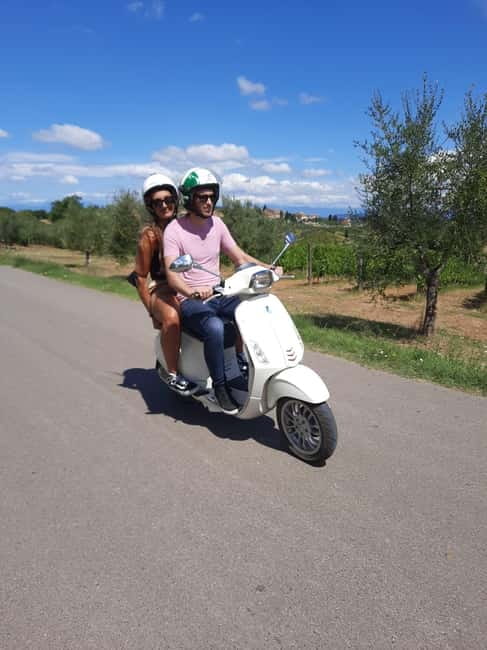Florence: Vespa Tour as a Passenger + Wine Window! - Piazzale Michelangelo: Florence from above