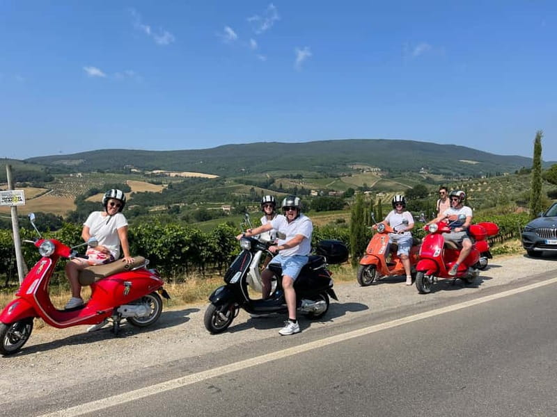 From Florence: Tuscany Vespa Tour with Lunch & Wine - Key points at a glance