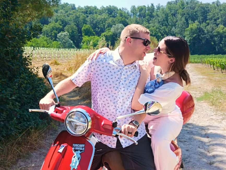 From Florence: Tuscany Vespa Tour with Lunch & Wine - Riding the Chianti roads near San Gimignano