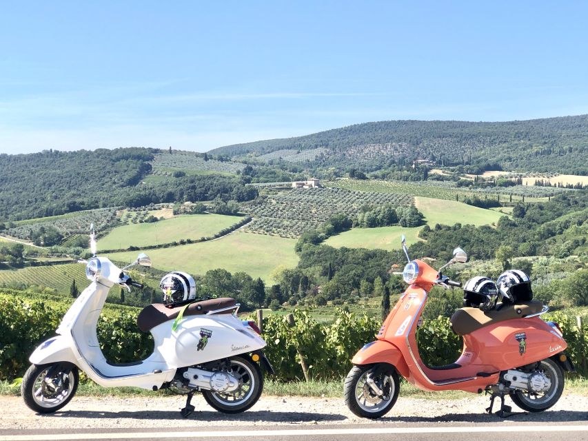 From San Gimignano: Chianti Half-Day Vespa Tour with Lunch - Why a Vespa is a fine way to see Chianti