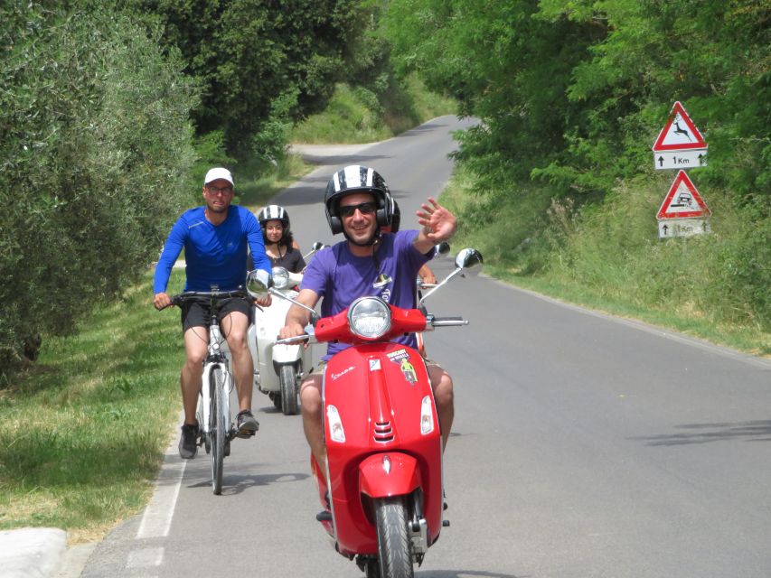 From San Gimignano: Chianti Half-Day Vespa Tour with Lunch - What the price really buys you