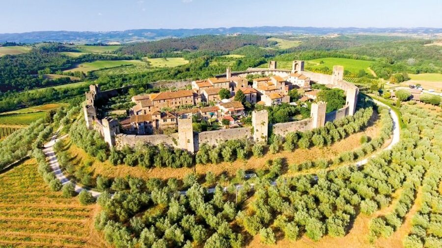 From San Gimignano: Vespa Tour in Chianti - The final ride back through Chianti