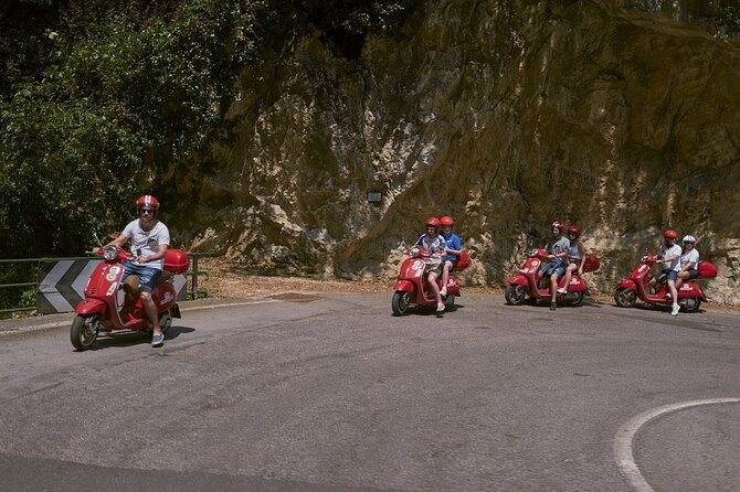 Full-Day Self-Guided Garda Vespa Tour departing at Bardolino - Tremosine sul Garda and mountain food