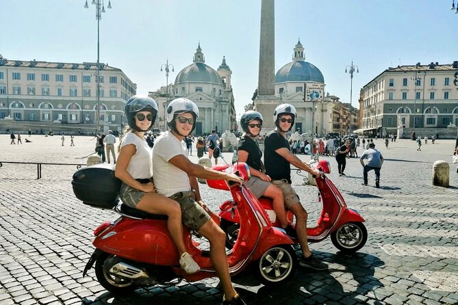 Guided Vespa Tour of Rome – Ride a Vespa with a Local Guide - Castel Sant’Angelo and the palace story