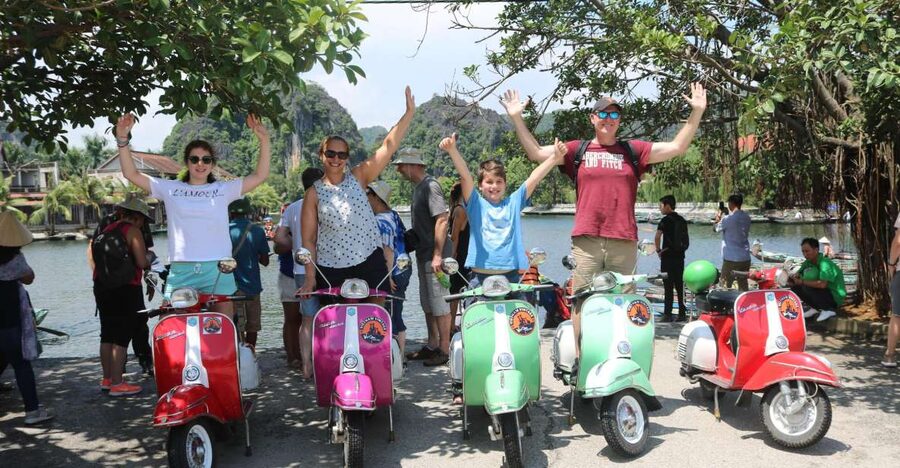 Hanoi 4.5-Hour Vespa Tour city tour - Ho Chi Minh’s district and the B52 crash site