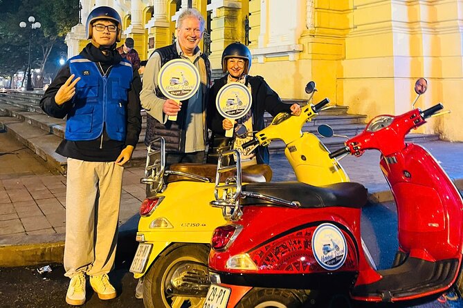 Hanoi After Dark Vespa Tour (4 hours): Street Food & Night Vibes - 6 PM at Hoan Kiem: Starting in the Old Quarter