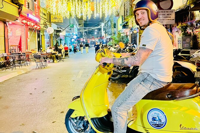 Hanoi After Dark Vespa Tour (4 hours): Street Food & Night Vibes - Hanoi Opera House: A Short Photo Stop