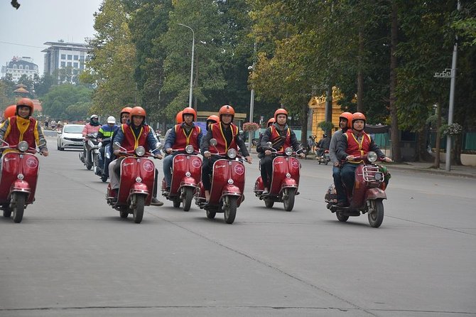 Hanoi Back Streets Vespa Tours: Hanoi Insider Vintage Vespa Tour - Long Bien Bridge and the Red River edge