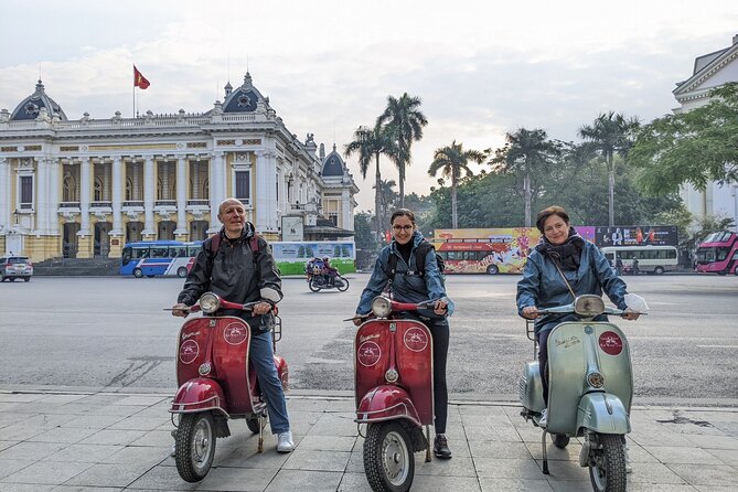 Hanoi Back Streets Vespa Tours: Hanoi Insider Vintage Vespa Tour - West Lake, narrow lanes, and the city center
