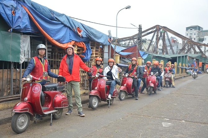 Hanoi By Vespa Tours: HISTORY + CULTURE + SIGHT + FUN 2,5 Hours - Walking beside the railway at Train Street