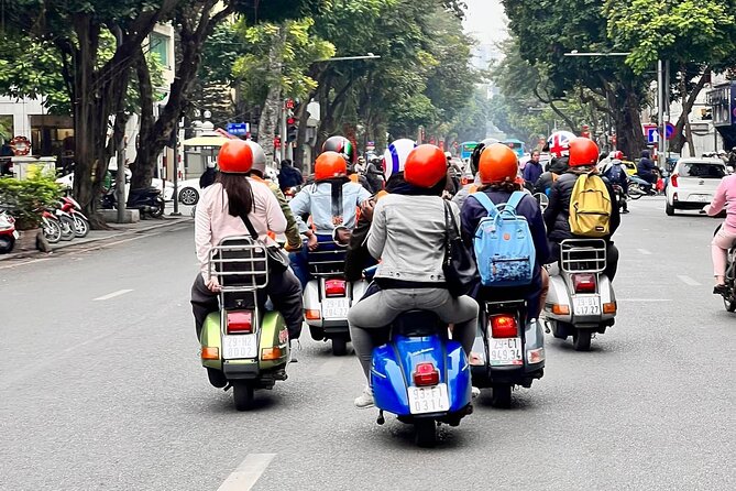 Hanoi Evening Vespa Food Tour 04hrs - Ending with music and drinks near Hanoi Opera House