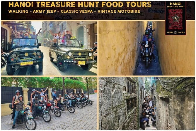 Hanoi Michelin Star Food Tour Via Jeep, Vespa or Motorbike - Key points at a glance
