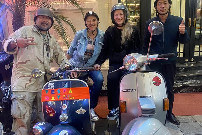 Hanoi Motorbike Tours with Female Riders - Ngũ Xã Island turns lunch into local geography