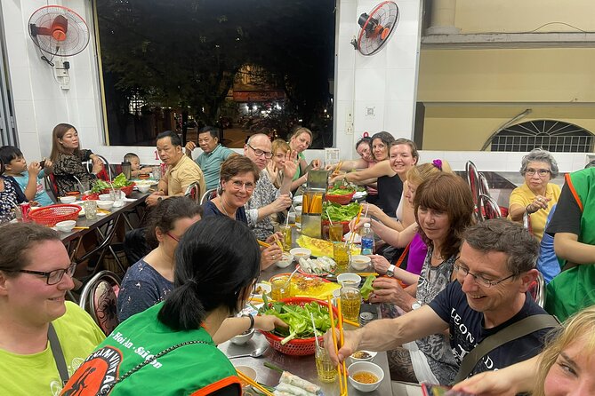 Hanoi Vespa After Dark Street Food Tour -Hidden Gem-Train Street - Long Bien Bridge and the Red River at night