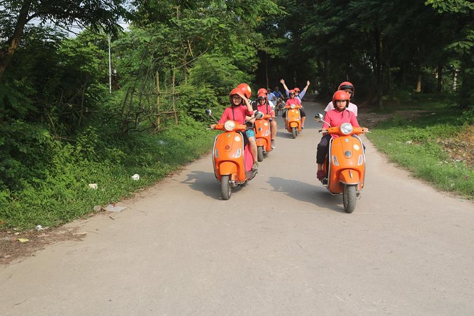 Hanoi Vespa Full Day City & Countryside with Female Ao Dai Riders - Egg coffee and a final ride