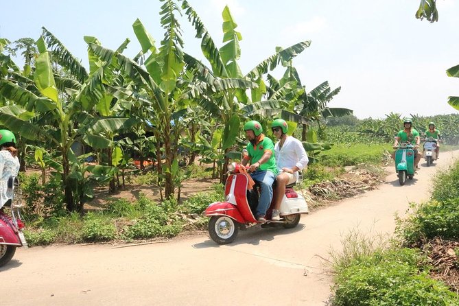 Hanoi Vespa Tour Explore Red River Delta & Rural Villages 5 Hours - Leaving Hanoi by Vespa instead of bus