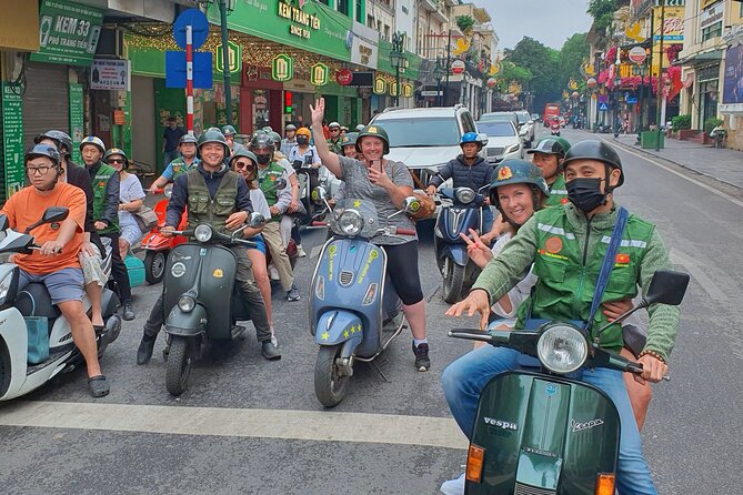 Hanoi Vespa Tours: Food + Culture + Fun on Army Vespa - The guides can shape the whole experience