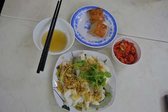 Hanoi Vespa Tours: Hanoi After Dark Vespa Food Tours - Old Quarter streets and the railway area