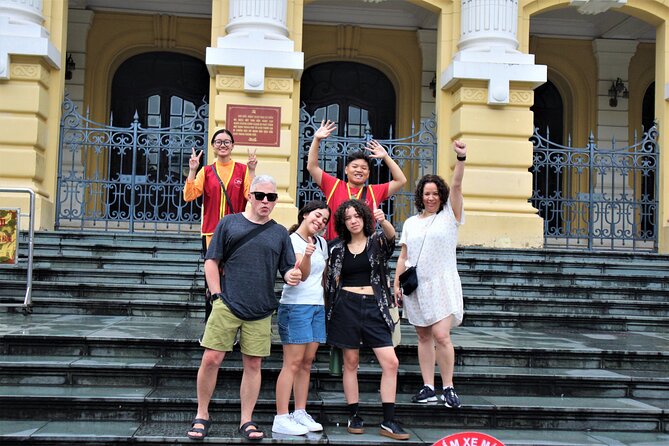 Hanoi Vespa Tours: Hanoi By Night Vespa Foodie Tours - Pillow cake, spring rolls, and shrimp cake