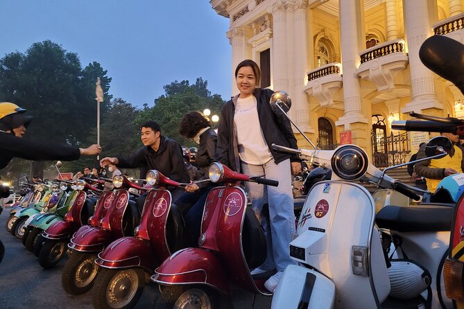 Hanoi Vespa Tours: Hanoi By Night Vespa Foodie Tours - Ngu Xa village and several versions of pho