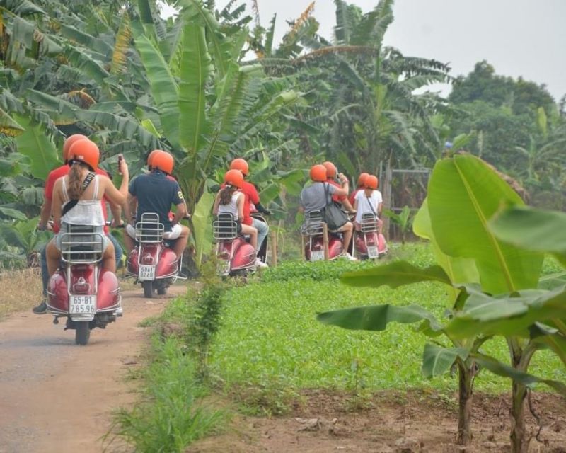 Hanoi Vintage Vespa City Tours - Train Street, where daily life sits beside the rails