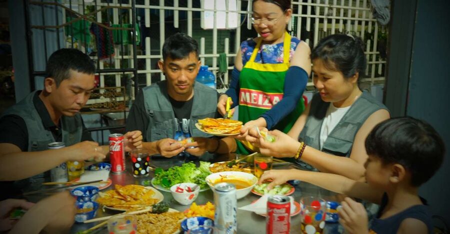 Hoi An: Evening Food Culture Tour by Vespa - The first ride leaves the tourist center